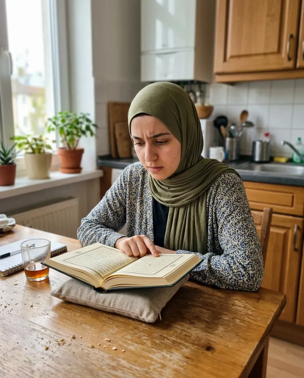 قراءة القرآن والتأمل في معانيه